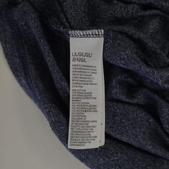 Ted Baker Henley Long Sleeve T-Shirt Gray Large London Dressed To Chill - Picture 9 of 9